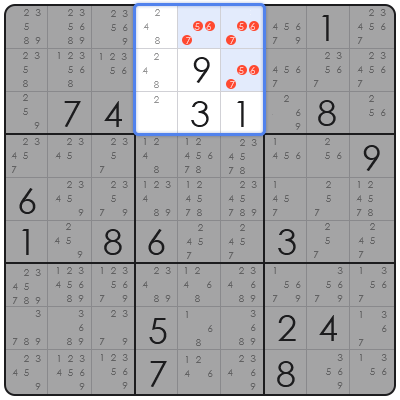 online sudoku solver with candidates solve cell that doesnt reset
